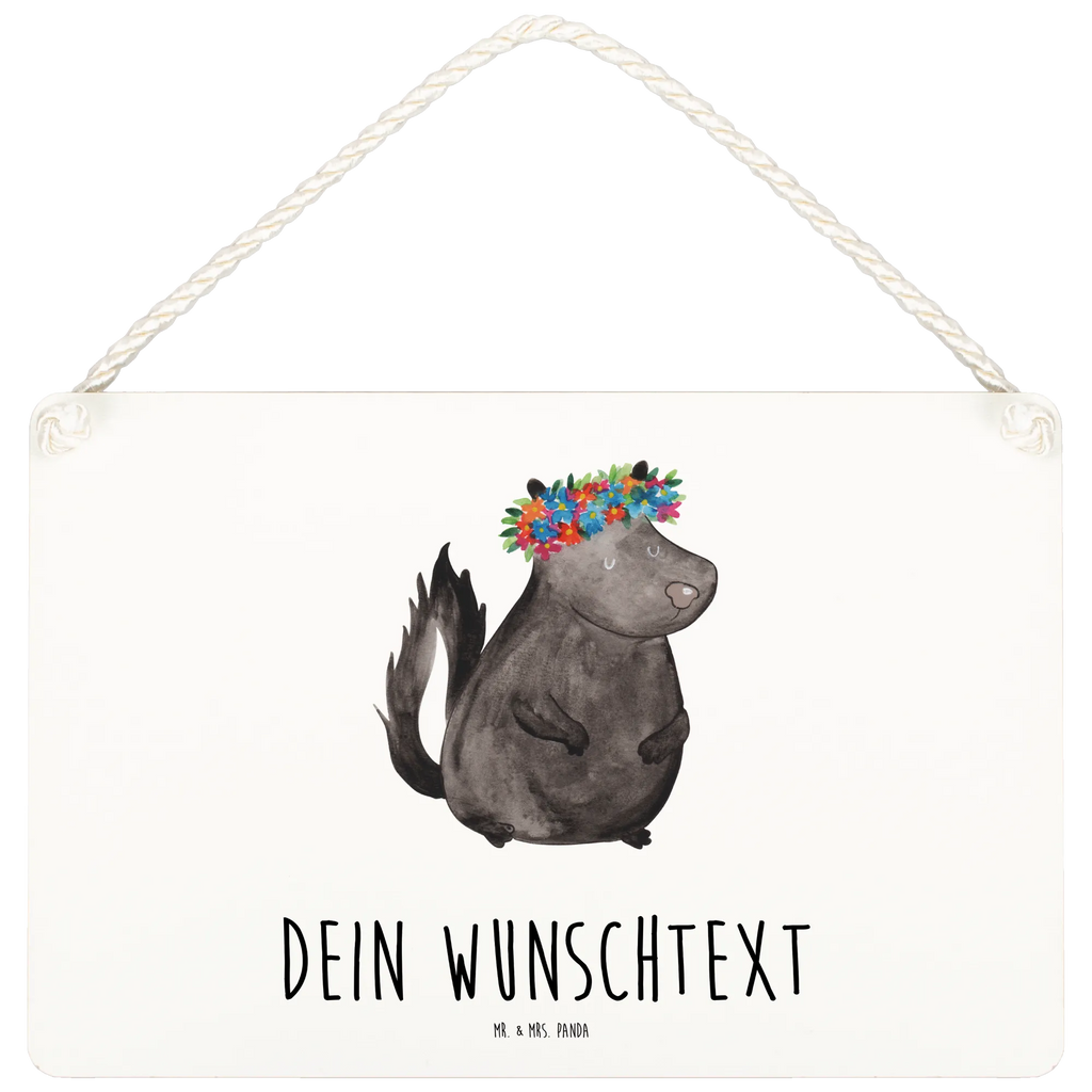 Personalisiertes Deko Schild Stinktier Mädchen Dekoschild, Deko Schild, Schild, Tür Schild, Türschild, Holzschild, Wandschild, Wanddeko, Stinktier, Skunk, Wildtier, Raubtier, Stinker, Stinki, Yoga, Namaste, Lebe, Liebe, Lache