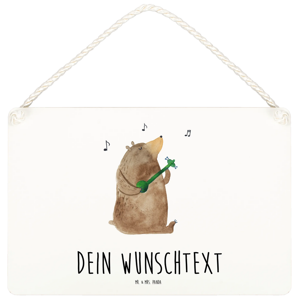 Personalisiertes Deko Schild Bär Lied Dekoschild, Deko Schild, Schild, Tür Schild, Türschild, Holzschild, Wandschild, Wanddeko, Bär, Teddy, Teddybär, Bärchen, Bear, Liebeslied, Lied, Song, Valentinstag, Valentine, Geschenk, Partner, Liebe, Freundin, Frau, Herz, Spruch