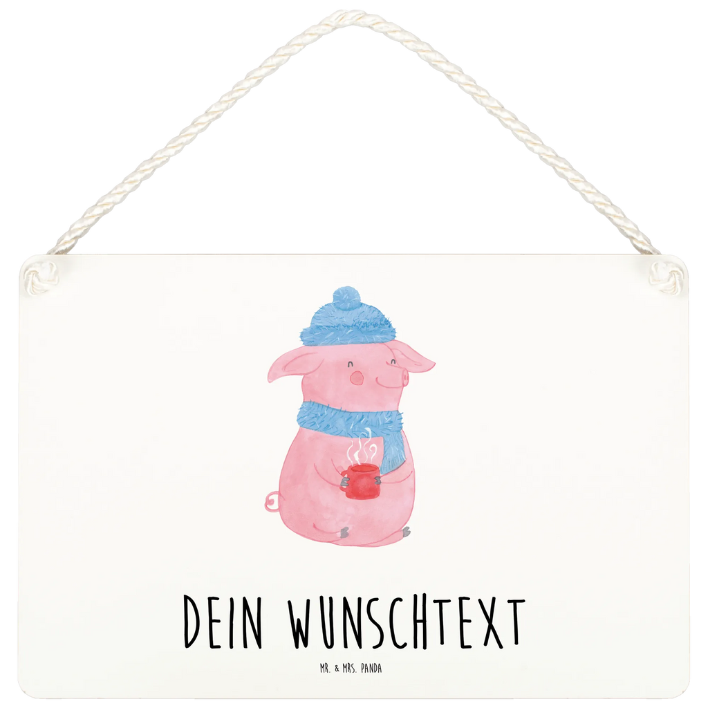 Personalisiertes Deko Schild Schwein Glühwein Dekoschild, Deko Schild, Schild, Tür Schild, Türschild, Holzschild, Wandschild, Wanddeko, Winter, Weihnachten, Weihnachtsdeko, Nikolaus, Advent, Heiligabend, Wintermotiv, Glühschwein, Glühwein, Weihnachtsmarkt, Punsch