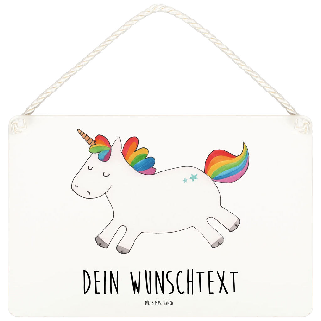 Personalisiertes Deko Schild Einhorn Happy Dekoschild, Deko Schild, Schild, Tür Schild, Türschild, Holzschild, Wandschild, Wanddeko, Einhorn, Einhörner, Einhorn Deko, Pegasus, Unicorn, glücklich, fröhlich, Spaß, Freude, Lebensfreude, witzig, spannend, Lächeln, Lachen