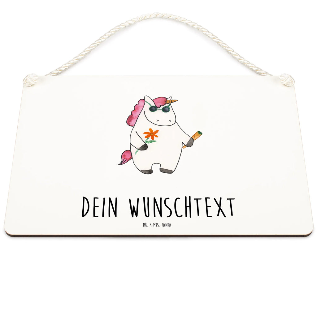 Personalisiertes Deko Schild Einhorn Woodstock Dekoschild, Deko Schild, Schild, Tür Schild, Türschild, Holzschild, Wandschild, Wanddeko, Einhorn, Einhörner, Einhorn Deko, Pegasus, Unicorn, Kiffen, Joint, Zigarette, Alkohol, Party, Spaß. lustig, witzig, Woodstock