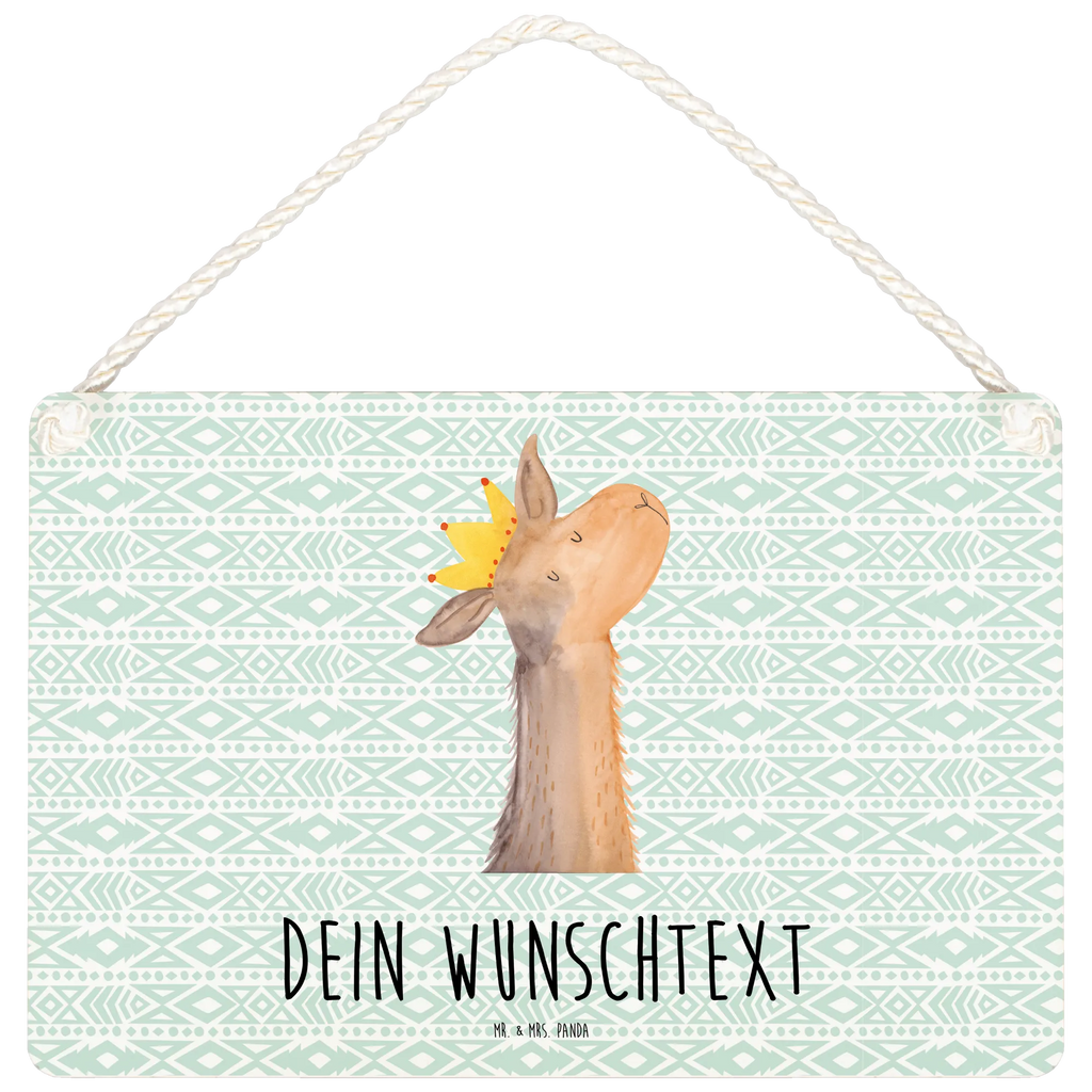 Personalisiertes Deko Schild Lamakopf König Dekoschild, Deko Schild, Schild, Tür Schild, Türschild, Holzschild, Wandschild, Wanddeko, Lama, Alpaka, Lamas, König, Königin, Freundin, Mama, Papa, Büro Kollege, Kollegin, Chef, Vorgesetzter, Abi, Abitur