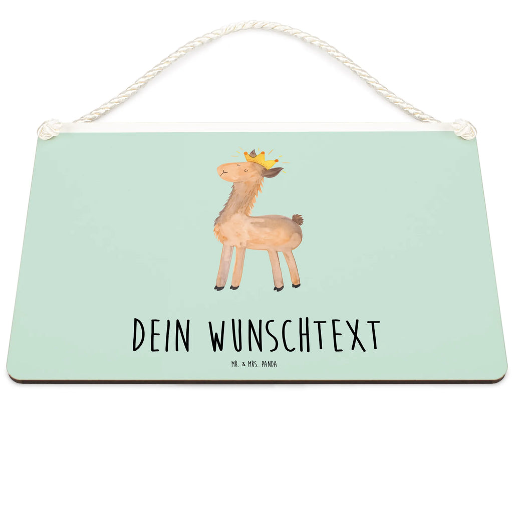 Personalisiertes Deko Schild Lama König Dekoschild, Deko Schild, Schild, Tür Schild, Türschild, Holzschild, Wandschild, Wanddeko, Lama, Alpaka, Lamas, König, Königin, Freundin, Mama, Papa, Büro Kollege, Kollegin, Chef, Vorgesetzter, Abi, Abitur