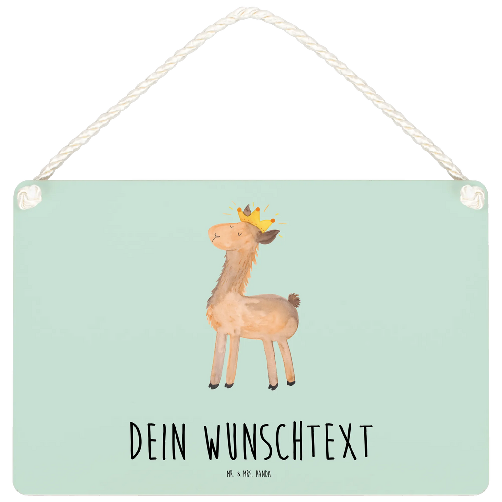 Personalisiertes Deko Schild Lama König Dekoschild, Deko Schild, Schild, Tür Schild, Türschild, Holzschild, Wandschild, Wanddeko, Lama, Alpaka, Lamas, König, Königin, Freundin, Mama, Papa, Büro Kollege, Kollegin, Chef, Vorgesetzter, Abi, Abitur