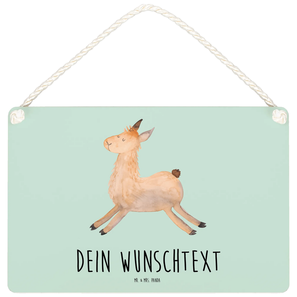 Personalisiertes Deko Schild Lama springend Dekoschild, Deko Schild, Schild, Tür Schild, Türschild, Holzschild, Wandschild, Wanddeko, Lama, Alpaka, Lamas, Lieblingstag, Happy day, fröhlich, Glück, Freundin, Liebeskummer, Neustart, guten Morgen, Start, Prüfung, Abitur