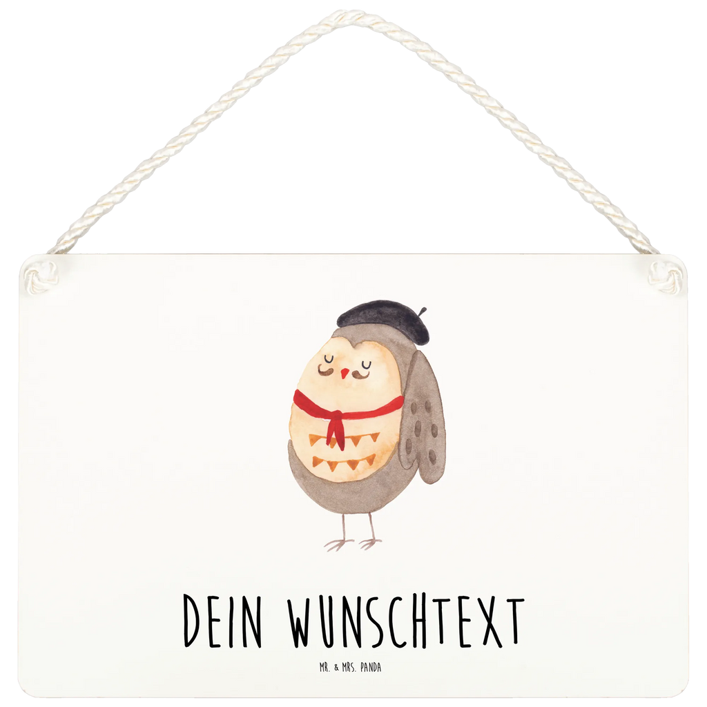 Personalisiertes Deko Schild Eule Französisch Dekoschild, Deko Schild, Schild, Tür Schild, Türschild, Holzschild, Wandschild, Wanddeko, Eule, Eulen, Eule Deko, Owl, hibou, La vie est belle, das Leben ist schön, Spruch schön, Spruch Französisch, Frankreich