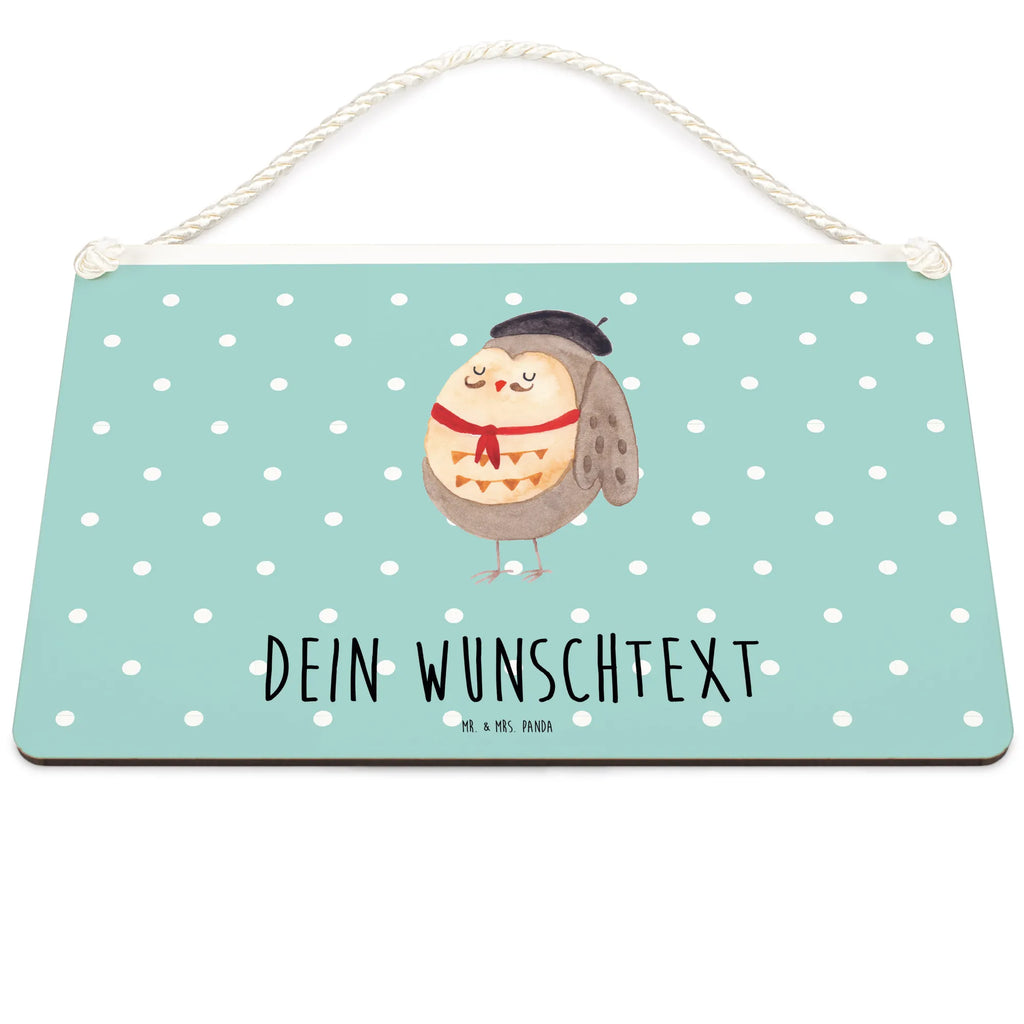 Personalisiertes Deko Schild Eule Französisch Dekoschild, Deko Schild, Schild, Tür Schild, Türschild, Holzschild, Wandschild, Wanddeko, Eule, Eulen, Eule Deko, Owl, hibou, La vie est belle, das Leben ist schön, Spruch schön, Spruch Französisch, Frankreich