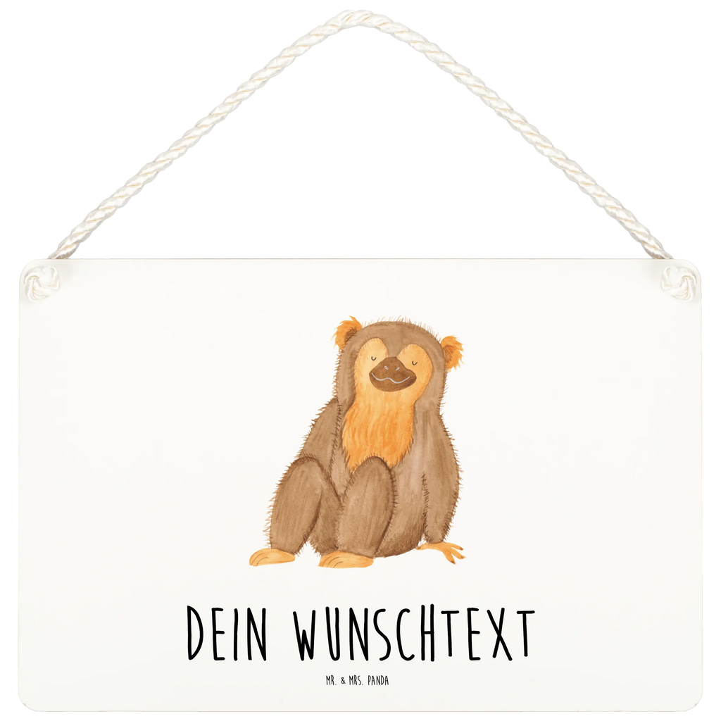 Personalisiertes Deko Schild Affe Dekoschild, Deko Schild, Schild, Tür Schild, Türschild, Holzschild, Wandschild, Wanddeko, Afrika, Wildtiere, Affe, Äffchen, Affen, Selbstliebe, Respekt, Motivation, Selbstachtung, Liebe, Selbstbewusstsein, Selfcare