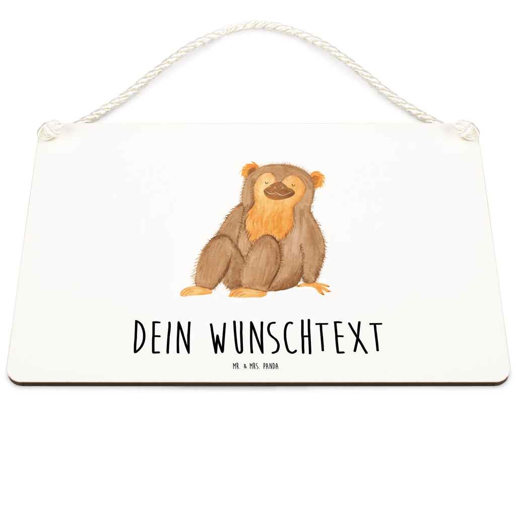 Personalisiertes Deko Schild Affe Dekoschild, Deko Schild, Schild, Tür Schild, Türschild, Holzschild, Wandschild, Wanddeko, Afrika, Wildtiere, Affe, Äffchen, Affen, Selbstliebe, Respekt, Motivation, Selbstachtung, Liebe, Selbstbewusstsein, Selfcare