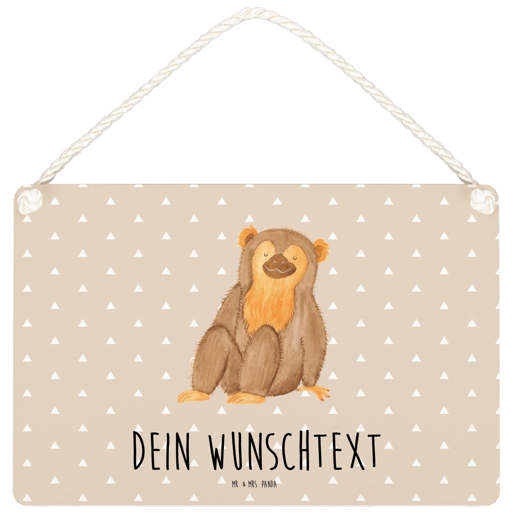 Personalisiertes Deko Schild Affe Dekoschild, Deko Schild, Schild, Tür Schild, Türschild, Holzschild, Wandschild, Wanddeko, Afrika, Wildtiere, Affe, Äffchen, Affen, Selbstliebe, Respekt, Motivation, Selbstachtung, Liebe, Selbstbewusstsein, Selfcare