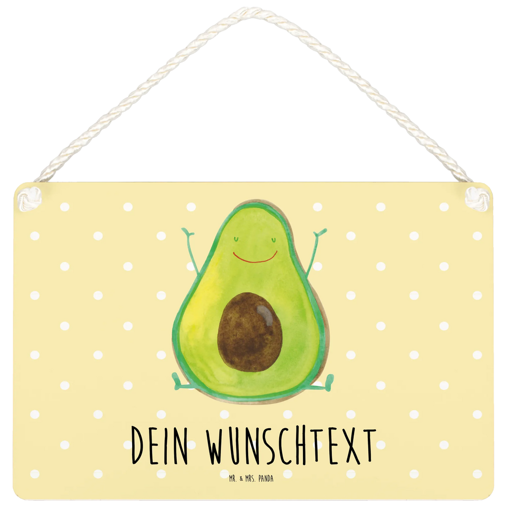 Personalisiertes Deko Schild Avocado Happy Dekoschild, Deko Schild, Schild, Tür Schild, Türschild, Holzschild, Wandschild, Wanddeko, Avocado, Veggie, Vegan, Gesund, Chaos