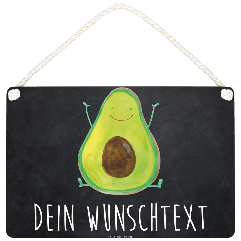 Personalisiertes Deko Schild Avocado Happy Dekoschild, Deko Schild, Schild, Tür Schild, Türschild, Holzschild, Wandschild, Wanddeko, Avocado, Veggie, Vegan, Gesund, Chaos