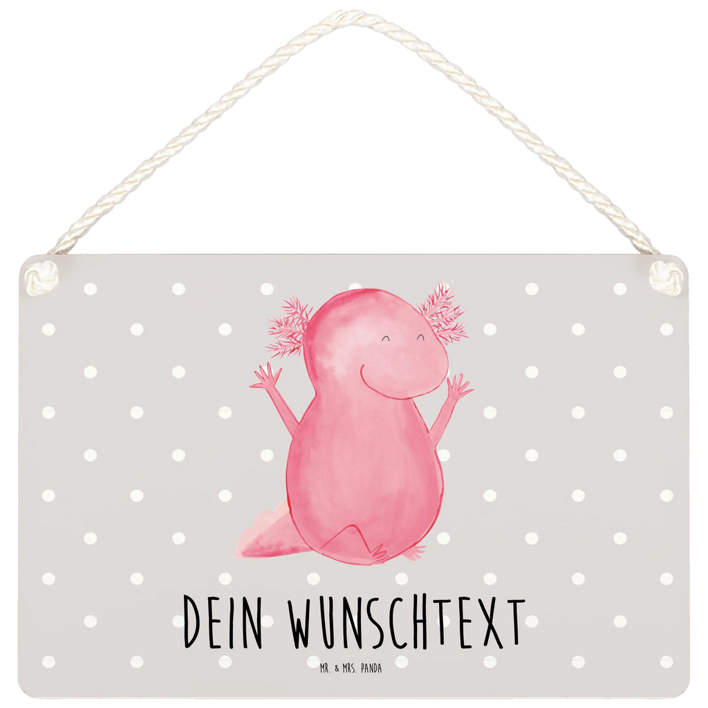 Personalisiertes Deko Schild Axolotl Hurra Dekoschild, Deko Schild, Schild, Tür Schild, Türschild, Holzschild, Wandschild, Wanddeko, Axolotl, Molch, Axolot, Schwanzlurch, Lurch, Lurche, fröhlich, Spaß, Freude, Motivation, Zufriedenheit