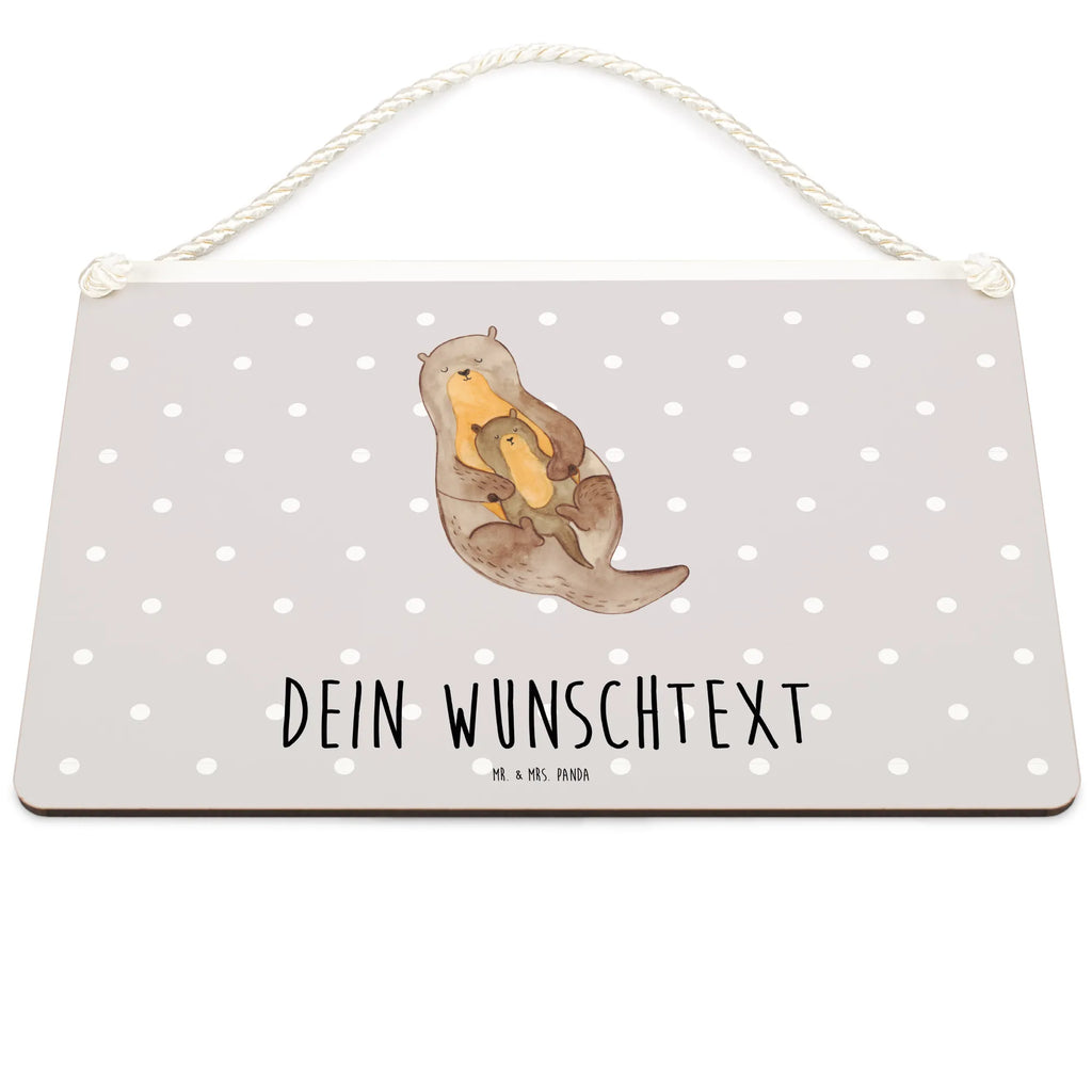 Personalisiertes Deko Schild Otter Kind Dekoschild, Deko Schild, Schild, Tür Schild, Türschild, Holzschild, Wandschild, Wanddeko, Otter, Fischotter, Seeotter, Otter Seeotter See Otter