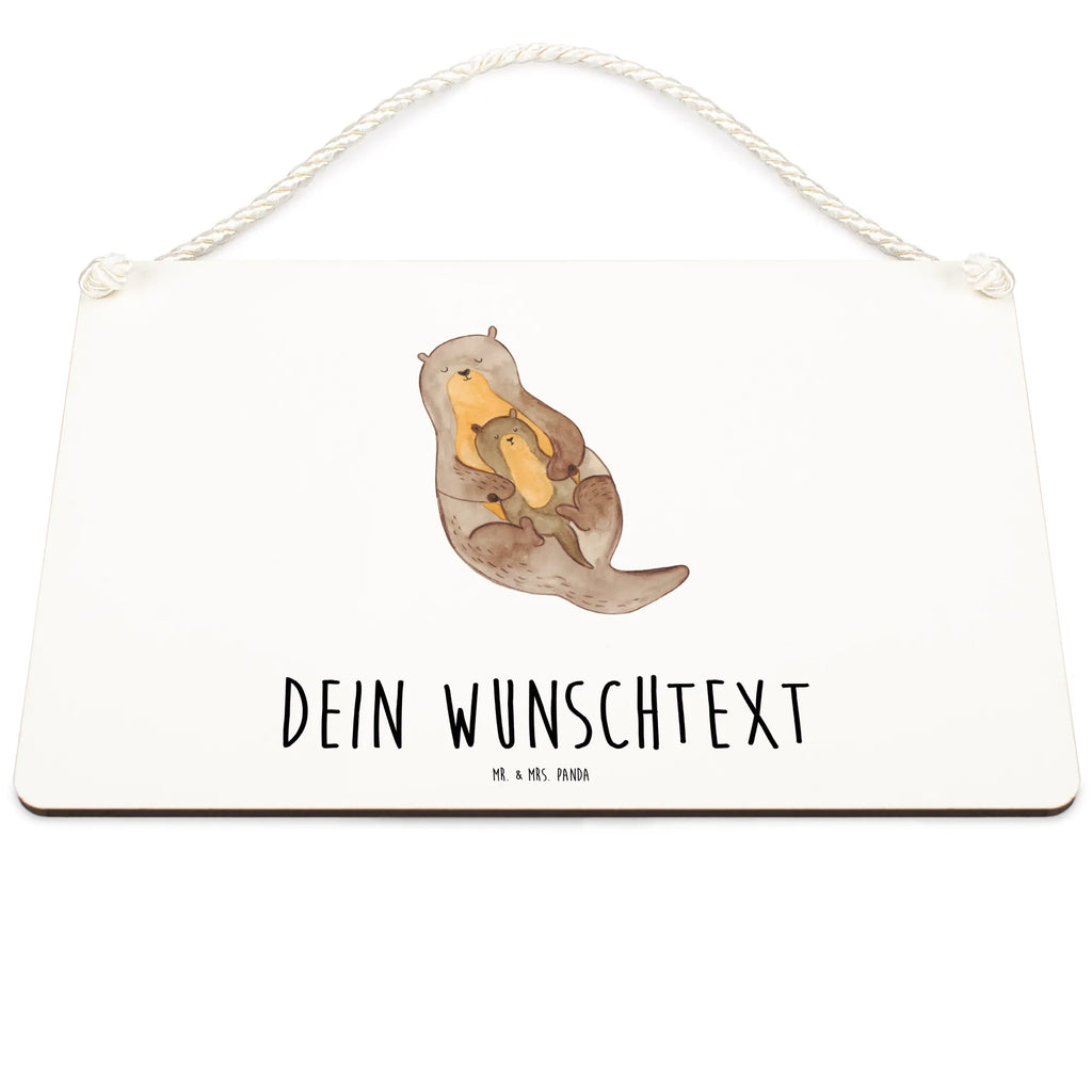 Personalisiertes Deko Schild Otter Kind Dekoschild, Deko Schild, Schild, Tür Schild, Türschild, Holzschild, Wandschild, Wanddeko, Otter, Fischotter, Seeotter, Otter Seeotter See Otter