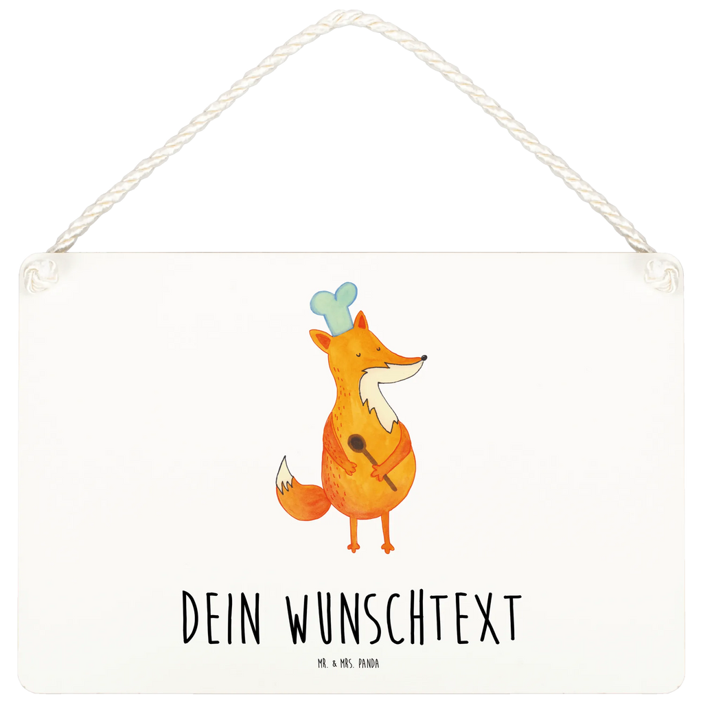 Personalisiertes Deko Schild Fuchs Koch Dekoschild, Deko Schild, Schild, Tür Schild, Türschild, Holzschild, Wandschild, Wanddeko, Fuchs, Füchse, Koch Geschenk, Küche Spruch, Küche Deko, Köche, Bäcker, Party Spruch, Spruch lustig, witzig