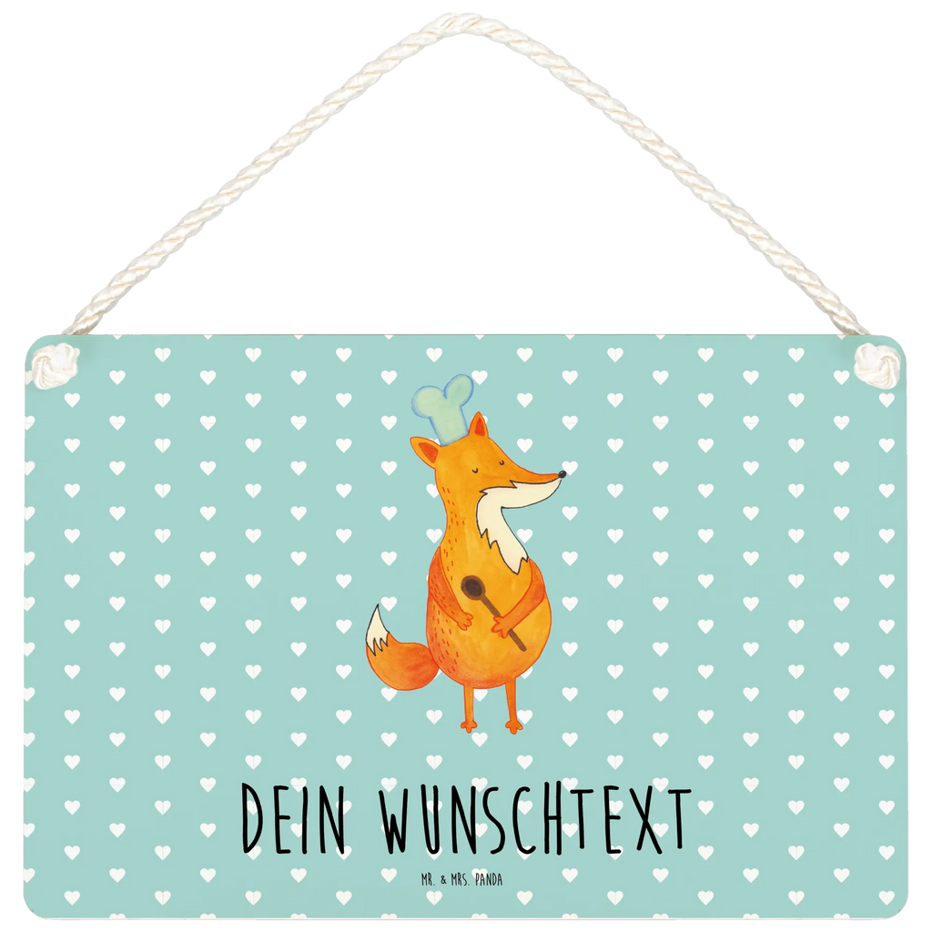 Personalisiertes Deko Schild Fuchs Koch Dekoschild, Deko Schild, Schild, Tür Schild, Türschild, Holzschild, Wandschild, Wanddeko, Fuchs, Füchse, Koch Geschenk, Küche Spruch, Küche Deko, Köche, Bäcker, Party Spruch, Spruch lustig, witzig