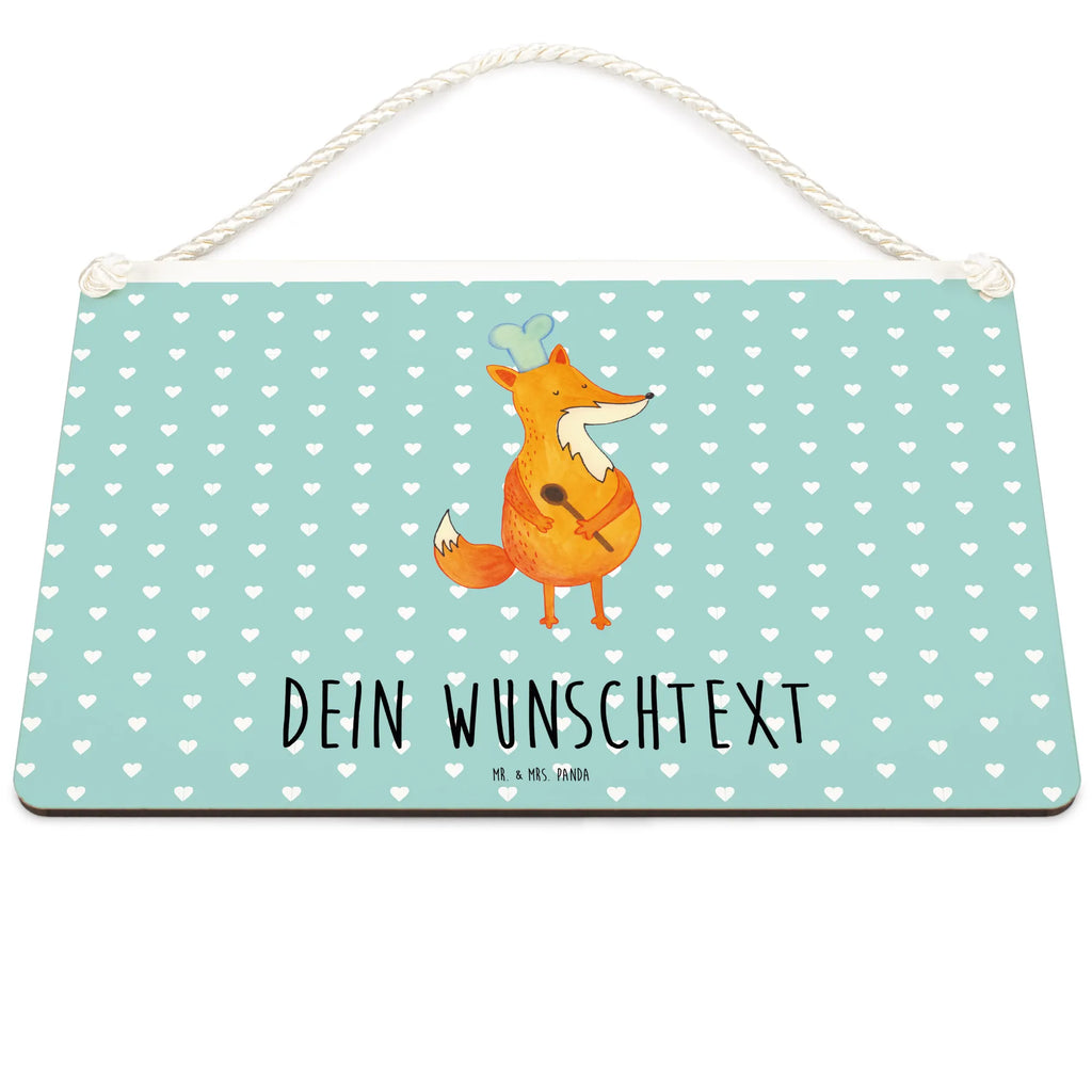 Personalisiertes Deko Schild Fuchs Koch Dekoschild, Deko Schild, Schild, Tür Schild, Türschild, Holzschild, Wandschild, Wanddeko, Fuchs, Füchse, Koch Geschenk, Küche Spruch, Küche Deko, Köche, Bäcker, Party Spruch, Spruch lustig, witzig