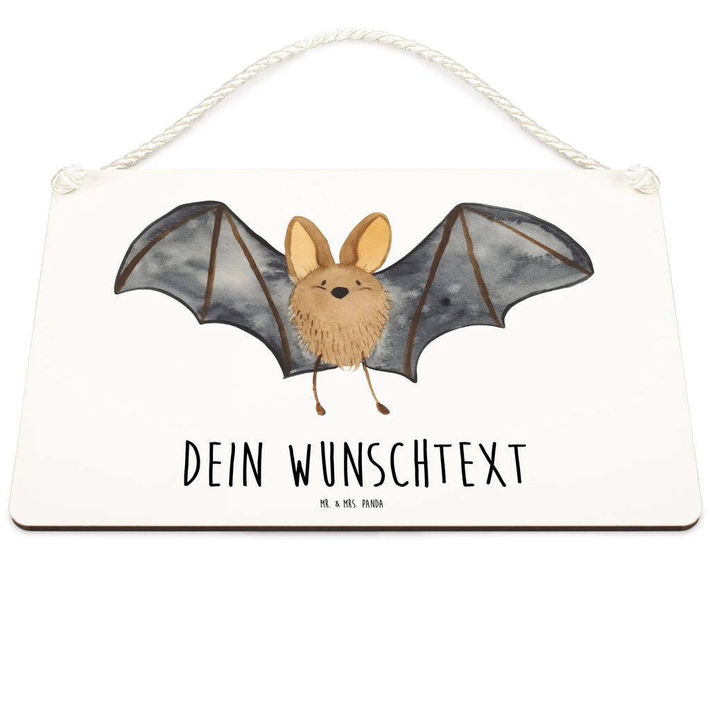 Personalisiertes Deko Schild Fledermaus Flügel Dekoschild, Deko Schild, Schild, Tür Schild, Türschild, Holzschild, Wandschild, Wanddeko, Tiermotive, Gute Laune, lustige Sprüche, Tiere