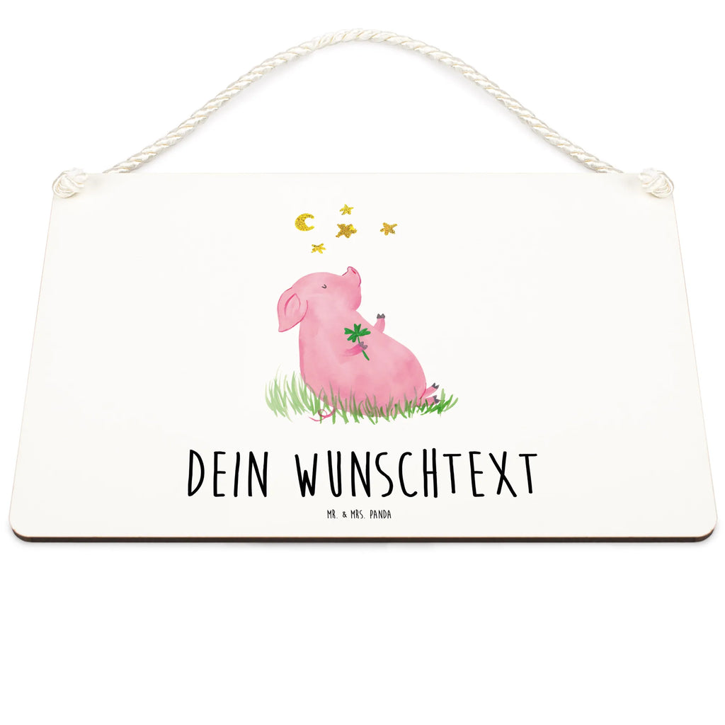 Personalisiertes Deko Schild Glücksschwein Dekoschild, Deko Schild, Schild, Tür Schild, Türschild, Holzschild, Wandschild, Wanddeko, Tiermotive, Gute Laune, lustige Sprüche, Tiere, Glücksschwein. Glück, Schwein, Schweinchen, Sterne, Sernchen, Ziele, Träume, Motivation, Glücksbringer