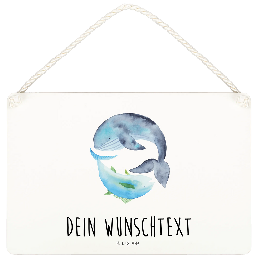 Personalisiertes Deko Schild Walfisch & Thunfisch Dekoschild, Deko Schild, Schild, Tür Schild, Türschild, Holzschild, Wandschild, Wanddeko, Tiermotive, Gute Laune, lustige Sprüche, Tiere, Wal, Wahl, Tunfisch, Wortwitz lustig, Spruch lustig, Flachwitz, Witz, Spruch des Tages, Flachwitz Geschenk