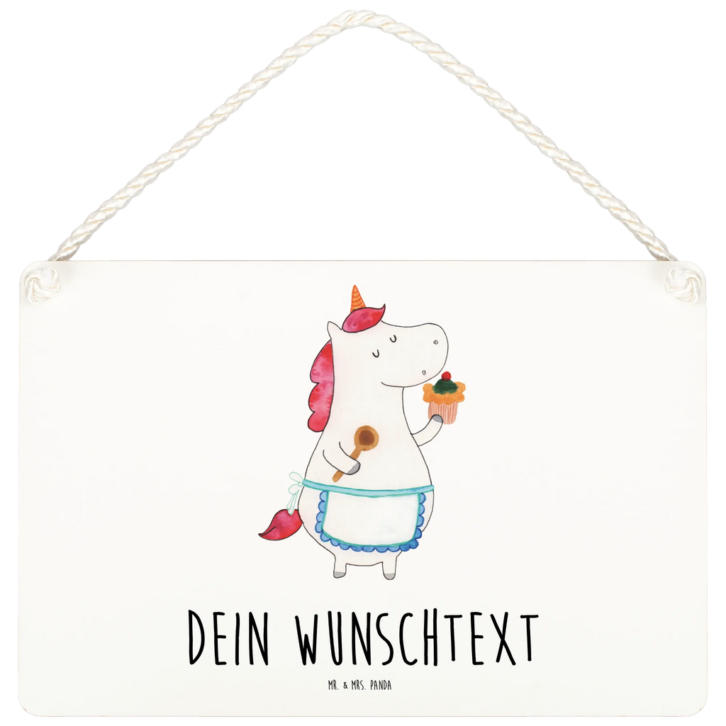 Personalisiertes Deko Schild Einhorn Küchenfee Dekoschild, Deko Schild, Schild, Tür Schild, Türschild, Holzschild, Wandschild, Wanddeko, Einhorn, Einhörner, Einhorn Deko, Pegasus, Unicorn, backen, Muffin, Motivation, Träumer, träumen, Bäckerin, Hobbykoch, Koch, Torte, Kuchen