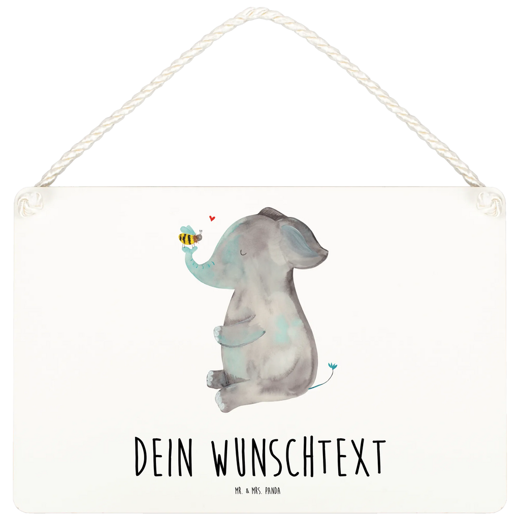 Personalisiertes Deko Schild Elefant & Biene Dekoschild, Deko Schild, Schild, Tür Schild, Türschild, Holzschild, Wandschild, Wanddeko, Tiermotive, Gute Laune, lustige Sprüche, Tiere, Elefant, Biene, Liebe, Liebesbeweis, Jahrestag, Liebesgeschenk, Heiratsantrag, Hochzeitsgeschenk, Liebesspruch