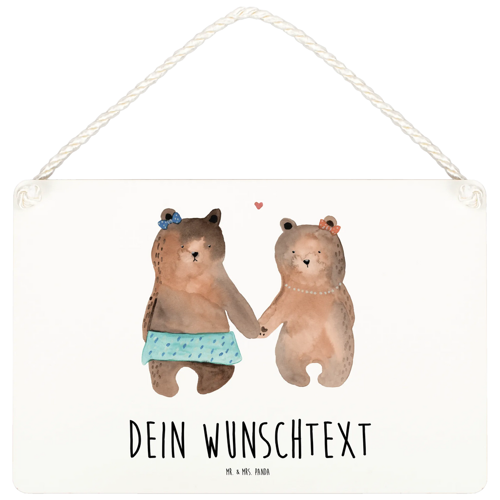 Personalisiertes Deko Schild Bär Freundin Dekoschild, Deko Schild, Schild, Tür Schild, Türschild, Holzschild, Wandschild, Wanddeko, Bär, Teddy, Teddybär, Bär Freundin Beste Freund Liebe Liebesbeweis Verliebt Kumpel Kumpeliene