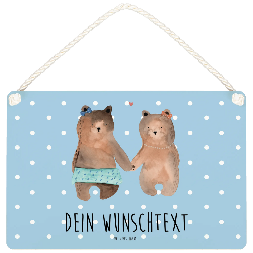 Personalisiertes Deko Schild Bär Freundin Dekoschild, Deko Schild, Schild, Tür Schild, Türschild, Holzschild, Wandschild, Wanddeko, Bär, Teddy, Teddybär, Bär Freundin Beste Freund Liebe Liebesbeweis Verliebt Kumpel Kumpeliene