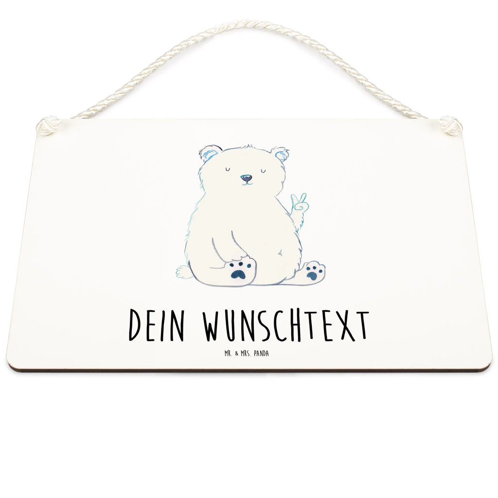 Personalisiertes Deko Schild Eisbär Faul Dekoschild, Deko Schild, Schild, Tür Schild, Türschild, Holzschild, Wandschild, Wanddeko, Bär, Teddy, Teddybär, Eisbär, Nordpol, Faul, Entspannen, Relaxen, Büro, Arbeit, Bürojob, Arbeitsplatz, Homeoffice