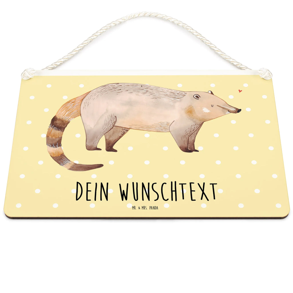 Personalisiertes Deko Schild Nasenbär Dekoschild, Deko Schild, Schild, Tür Schild, Türschild, Holzschild, Wandschild, Wanddeko, Tiermotive, Gute Laune, lustige Sprüche, Tiere, Nasenbär, Nasenbären, Rüsselbär, Bär