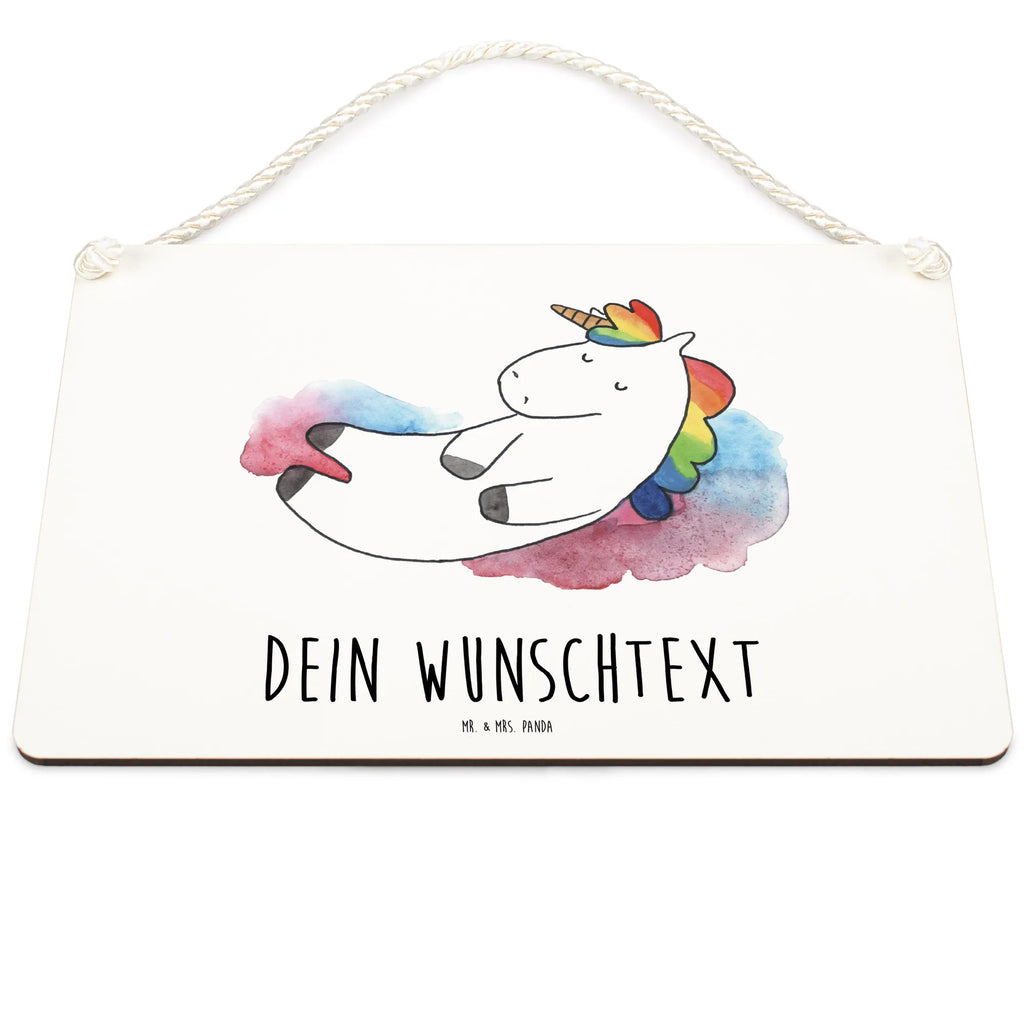 Personalisiertes Deko Schild Einhorn Wolke 7 Dekoschild, Deko Schild, Schild, Tür Schild, Türschild, Holzschild, Wandschild, Wanddeko, Einhorn, Einhörner, Einhorn Deko, Pegasus, Unicorn, verliebt, Menschen, witzig, lustig, Geschenk, Glaube, Realität, Lächeln