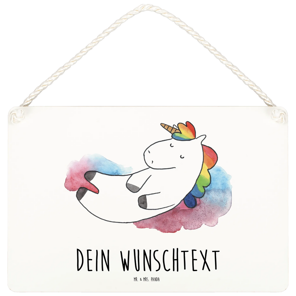 Personalisiertes Deko Schild Einhorn Wolke 7 Dekoschild, Deko Schild, Schild, Tür Schild, Türschild, Holzschild, Wandschild, Wanddeko, Einhorn, Einhörner, Einhorn Deko, Pegasus, Unicorn, verliebt, Menschen, witzig, lustig, Geschenk, Glaube, Realität, Lächeln