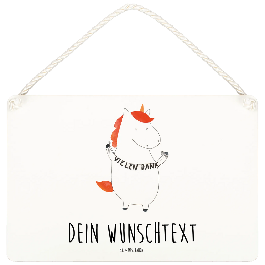 Personalisiertes Deko Schild Einhorn Vielen Dank Dekoschild, Deko Schild, Schild, Tür Schild, Türschild, Holzschild, Wandschild, Wanddeko, Einhorn, Einhörner, Einhorn Deko, Pegasus, Unicorn, Danke, vielen Dank, Dankeschön, Danksagung