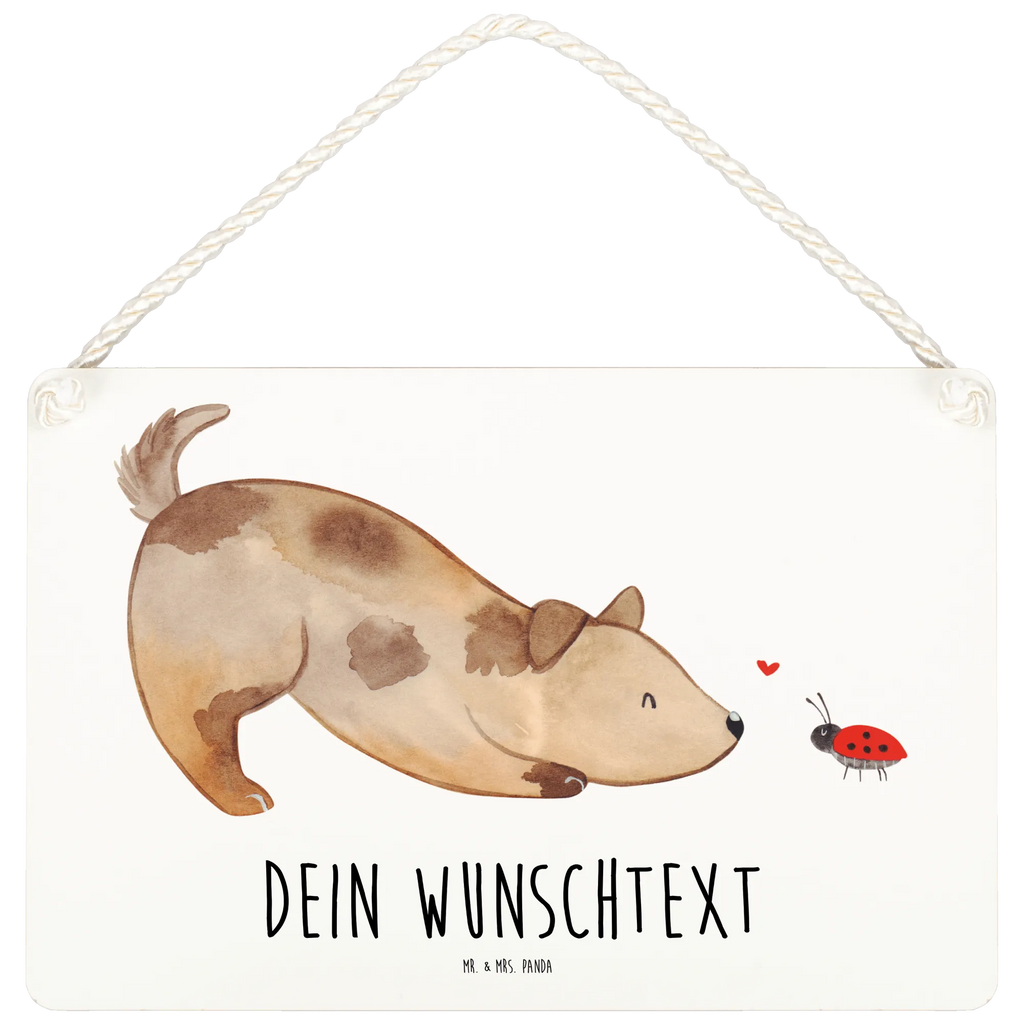 Personalisiertes Deko Schild Hund Marienkäfer Dekoschild, Deko Schild, Schild, Tür Schild, Türschild, Holzschild, Wandschild, Wanddeko, Hund, Hundemotiv, Haustier, Hunderasse, Tierliebhaber, Hundebesitzer, Sprüche, Hunde, Hundespruch, Marienkäfer, Mischling, Mischlinghund