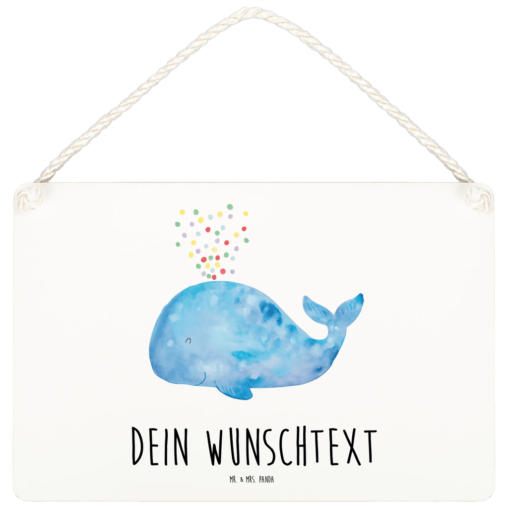 Personalisiertes Deko Schild Wal Konfetti Dekoschild, Deko Schild, Schild, Tür Schild, Türschild, Holzschild, Wandschild, Wanddeko, Meerestiere, Meer, Urlaub, Wal, Konfetti, Wale, Motivation, Neuanfang, Trennung, Diät, Abnehmen, Neustart, Lebensabschnitt, Geburtstag