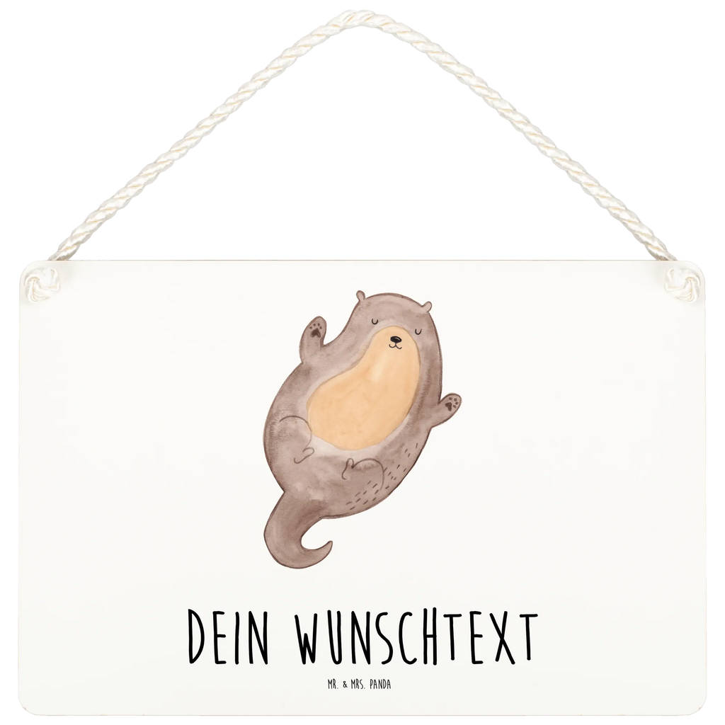 Personalisiertes Deko Schild Otter Umarmen Dekoschild, Deko Schild, Schild, Tür Schild, Türschild, Holzschild, Wandschild, Wanddeko, Otter, Fischotter, Seeotter, Otter Seeotter See Otter