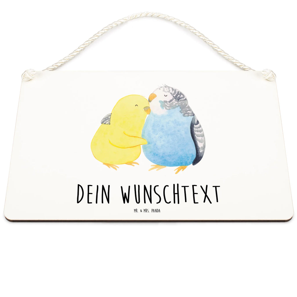 Personalisiertes Deko Schild Wellensittich Liebe Dekoschild, Deko Schild, Schild, Tür Schild, Türschild, Holzschild, Wandschild, Wanddeko, Liebe, Partner, Freund, Freundin, Ehemann, Ehefrau, Heiraten, Verlobung, Heiratsantrag, Liebesgeschenk, Jahrestag, Hocheitstag, Vögel, Wellensittich, Nähe, Kuscheln, Vertrauen