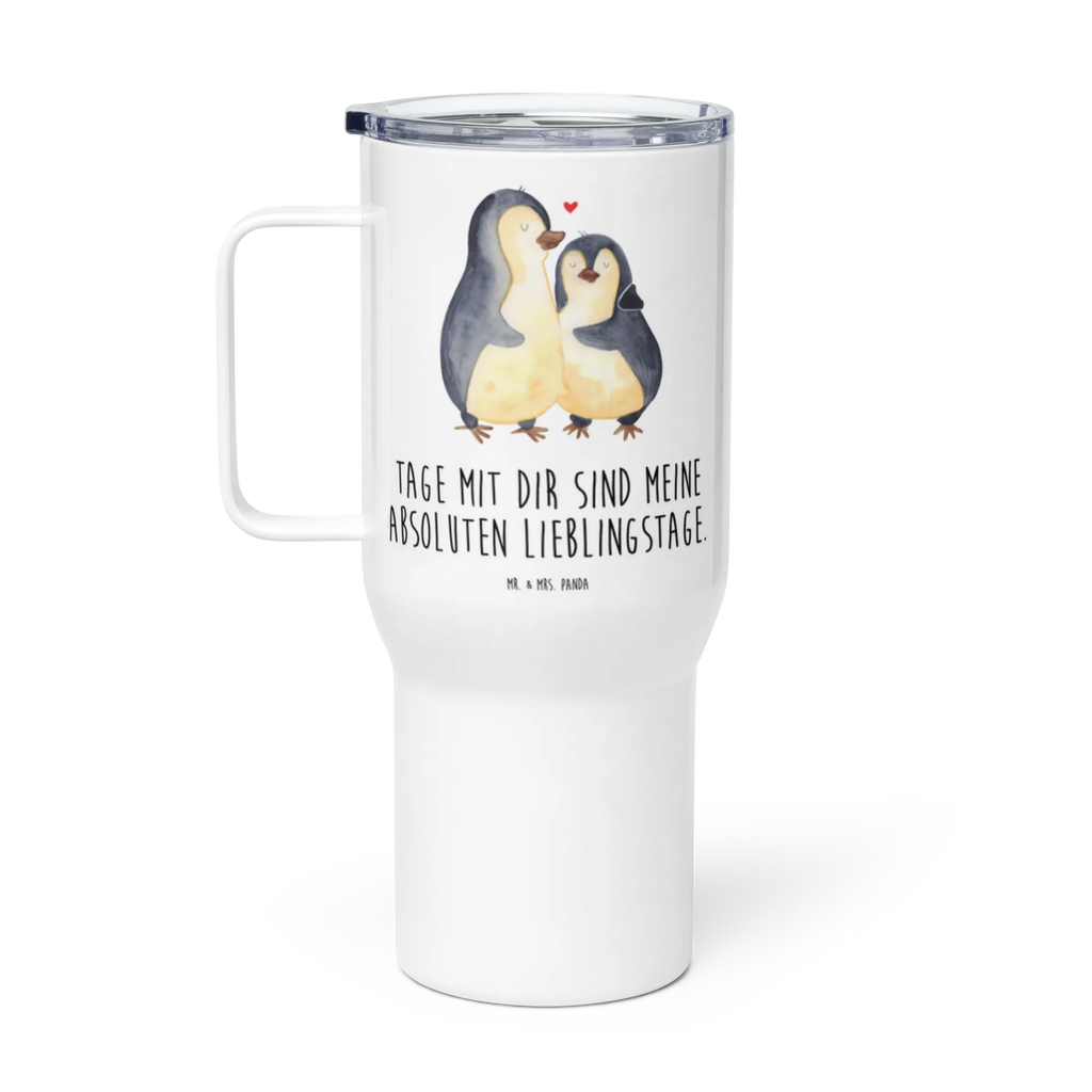 XXL Thermobecher Pinguin umarmen Thermobecher, XL Thermobecher, Reisebecher, XL Reisetasse, Großer Thermobecher, Autobecher, Jumbo Becher, Pinguin, Liebe, Liebespaar, Liebesbeweis, Liebesgeschenk, Verlobung, Jahrestag, Hochzeitstag, Hochzeit, Hochzeitsgeschenk