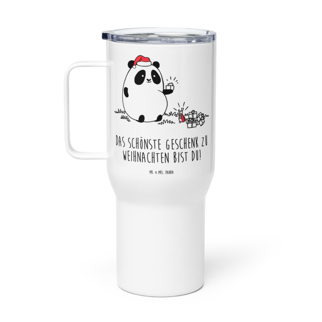 XXL Thermobecher Panda Weihnachtsgeschenk Thermobecher, XL Thermobecher, Reisebecher, XL Reisetasse, Großer Thermobecher, Autobecher, Jumbo Becher