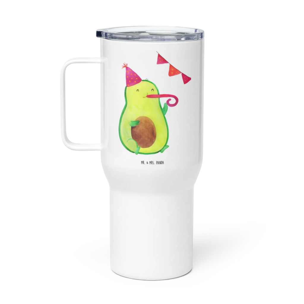 XXL Thermobecher Avocado Geburtstag Thermobecher, XL Thermobecher, Reisebecher, XL Reisetasse, Großer Thermobecher, Autobecher, Jumbo Becher, Avocado, Veggie, Vegan, Gesund