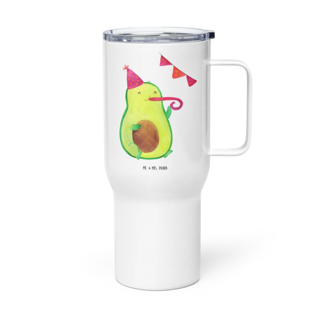 XXL Thermobecher Avocado Geburtstag Thermobecher, XL Thermobecher, Reisebecher, XL Reisetasse, Großer Thermobecher, Autobecher, Jumbo Becher, Avocado, Veggie, Vegan, Gesund