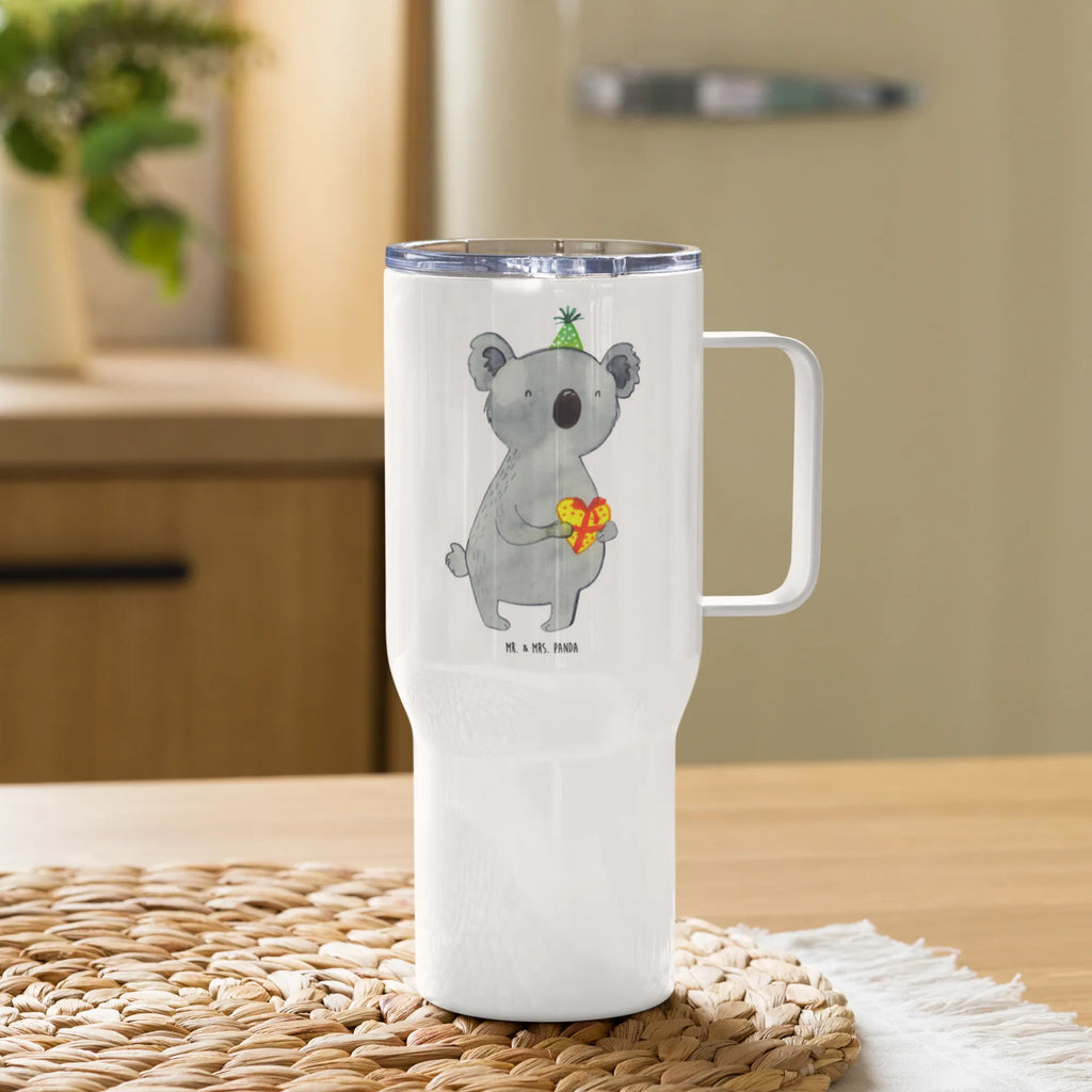 XXL Thermobecher Koala Geschenk Thermobecher, XL Thermobecher, Reisebecher, XL Reisetasse, Großer Thermobecher, Autobecher, Jumbo Becher, Koala, Koalabär, Geschenk, Geburtstag, Party