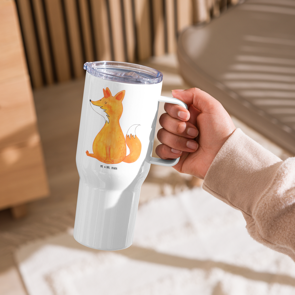 XXL Thermobecher Einhorn Wunsch Thermobecher, XL Thermobecher, Reisebecher, XL Reisetasse, Großer Thermobecher, Autobecher, Jumbo Becher, Einhorn, Einhörner, Einhorn Deko, Pegasus, Unicorn, Fuchs, Unicorns, Fuchshörnchen, Fuchshorn, Foxycorn, Füchse