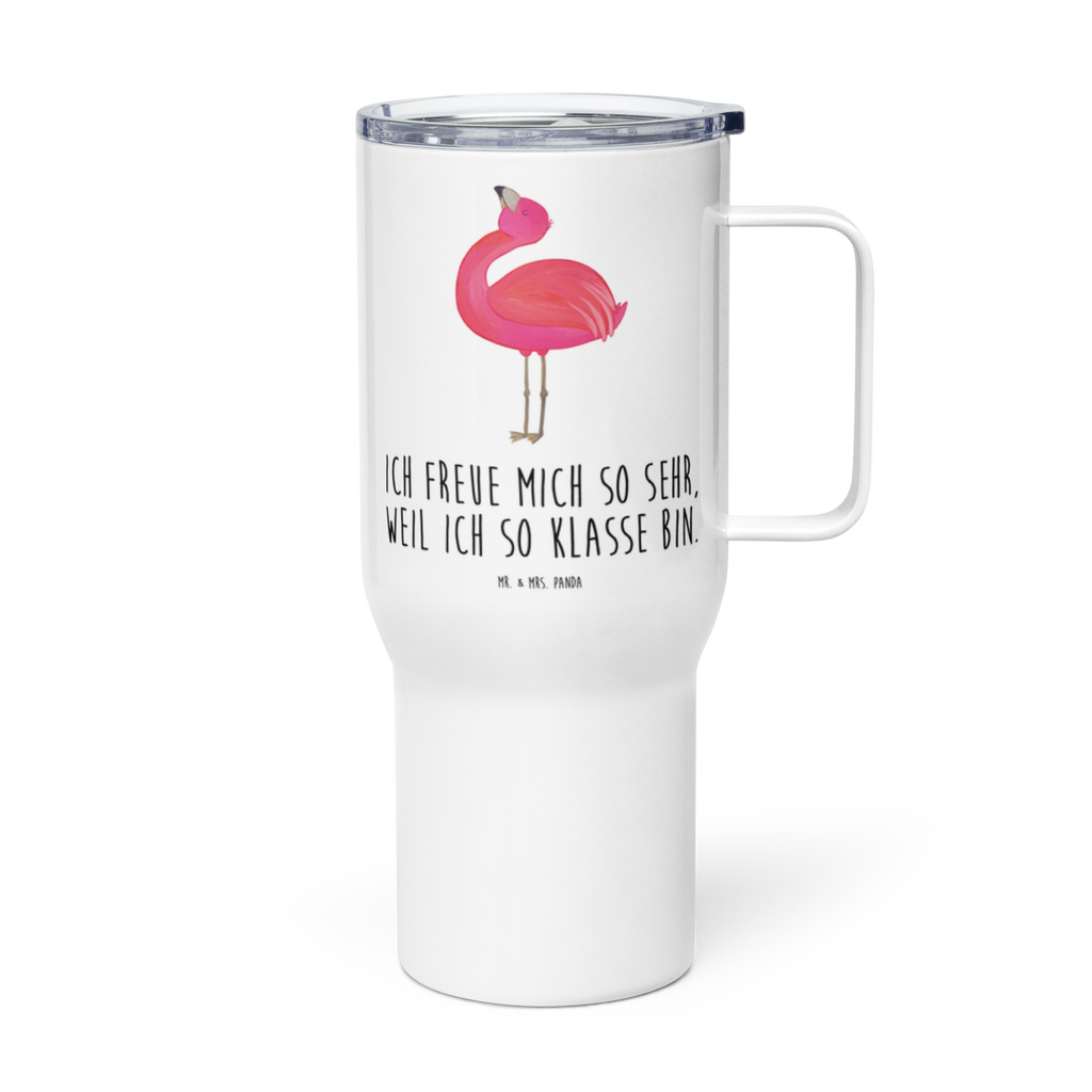 XXL Thermobecher Flamingo Stolz Thermobecher, XL Thermobecher, Reisebecher, XL Reisetasse, Großer Thermobecher, Autobecher, Jumbo Becher, Flamingo, stolz, Freude, Selbstliebe, Selbstakzeptanz, Freundin, beste Freundin, Tochter, Mama, Schwester