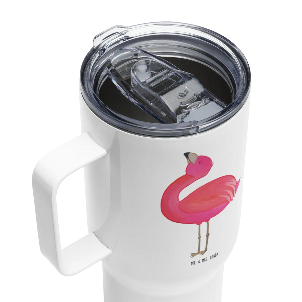 XXL Thermobecher Flamingo Stolz Thermobecher, XL Thermobecher, Reisebecher, XL Reisetasse, Großer Thermobecher, Autobecher, Jumbo Becher, Flamingo, stolz, Freude, Selbstliebe, Selbstakzeptanz, Freundin, beste Freundin, Tochter, Mama, Schwester