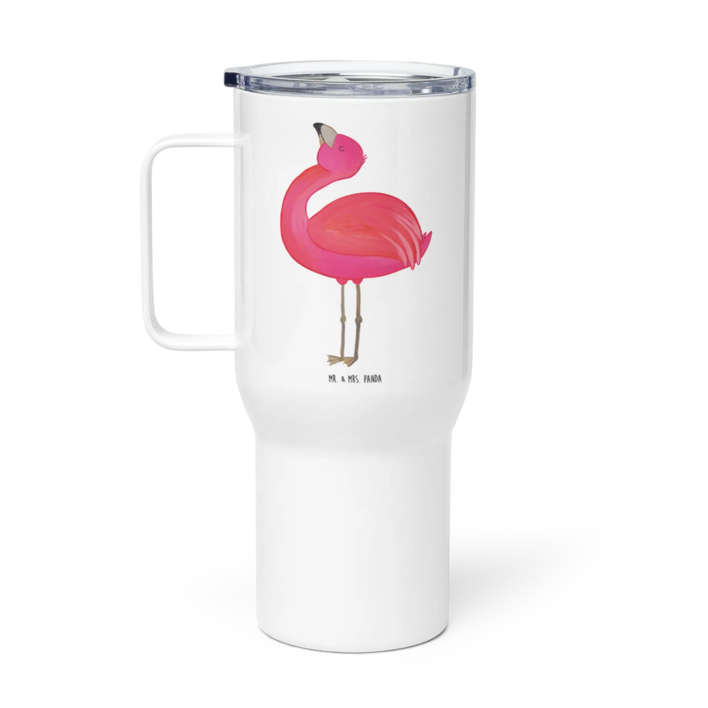 XXL Thermobecher Flamingo Stolz Thermobecher, XL Thermobecher, Reisebecher, XL Reisetasse, Großer Thermobecher, Autobecher, Jumbo Becher, Flamingo, stolz, Freude, Selbstliebe, Selbstakzeptanz, Freundin, beste Freundin, Tochter, Mama, Schwester