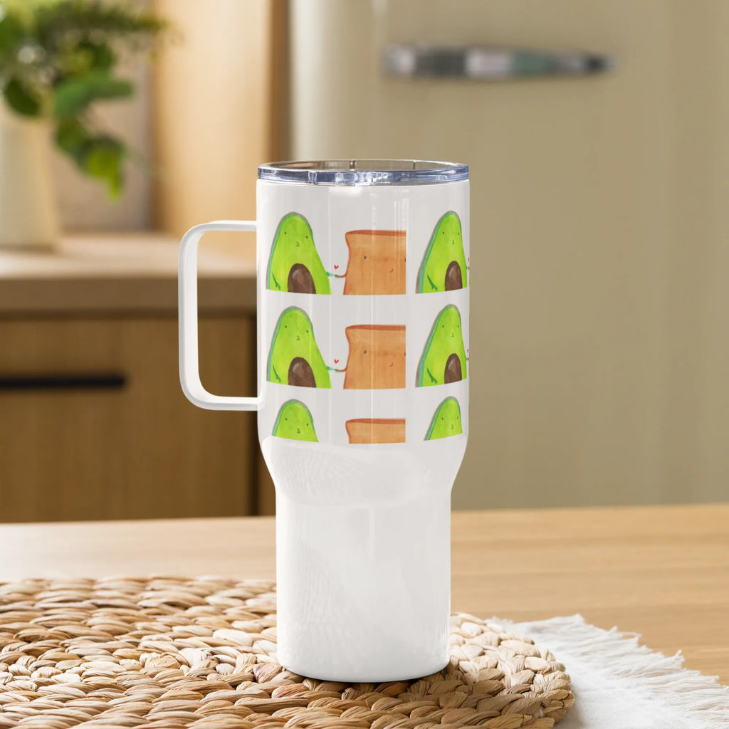 XXL Thermobecher Avocado Toast Thermobecher, XL Thermobecher, Reisebecher, XL Reisetasse, Großer Thermobecher, Autobecher, Jumbo Becher, Avocado, Veggie, Vegan, Gesund, Toast, Toastbrot, Liebespaar, Pärchen, Freund, Freundin, Verlobt, Verlobungsparty, Hochzeit, Hochzeitsgeschenk, Jahrestag, Jahrestagsgeschenk