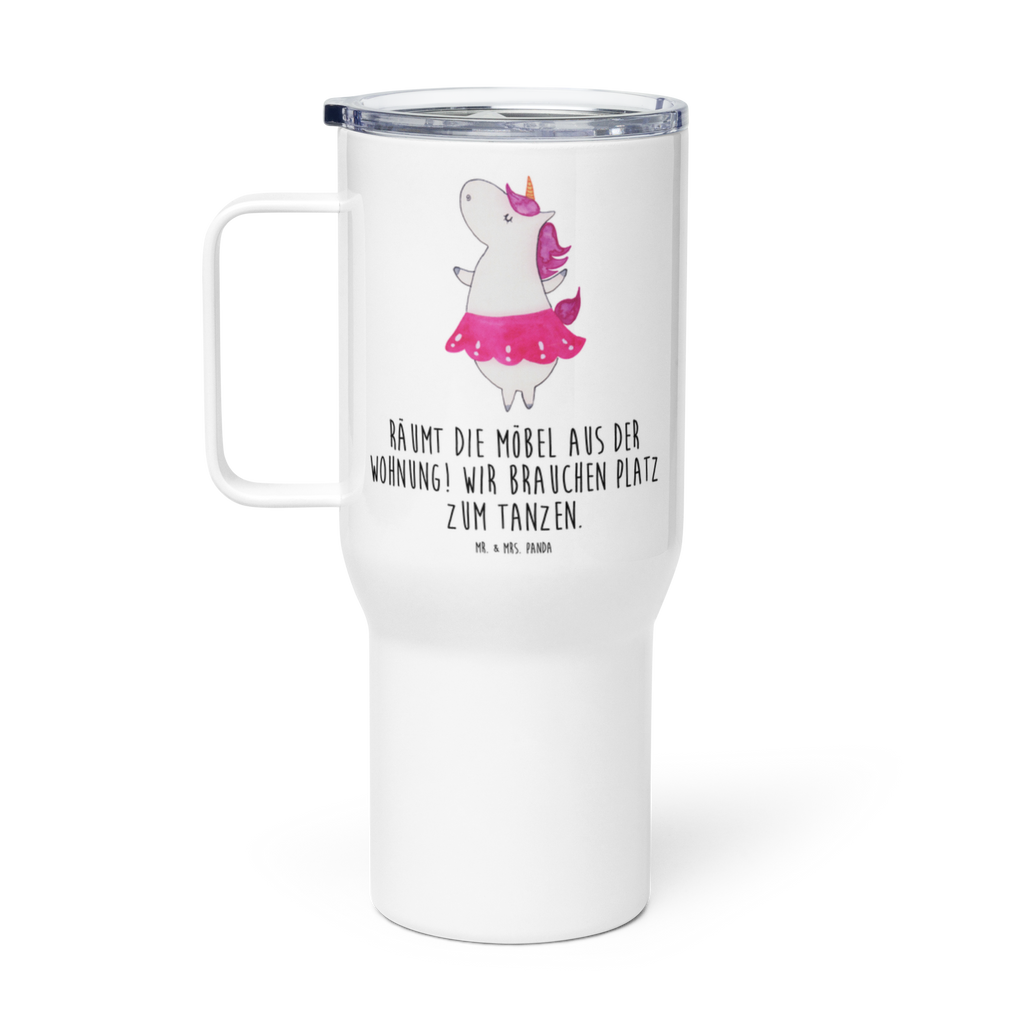 XXL Thermobecher Einhorn Ballerina Thermobecher, XL Thermobecher, Reisebecher, XL Reisetasse, Großer Thermobecher, Autobecher, Jumbo Becher, Einhorn, Einhörner, Einhorn Deko, Pegasus, Unicorn, Tanzen, Ballerina, Party, Wohnung, Spaß, Feiern, Geburtstag, Tänzerin, Lebenslust, Lebensfreude