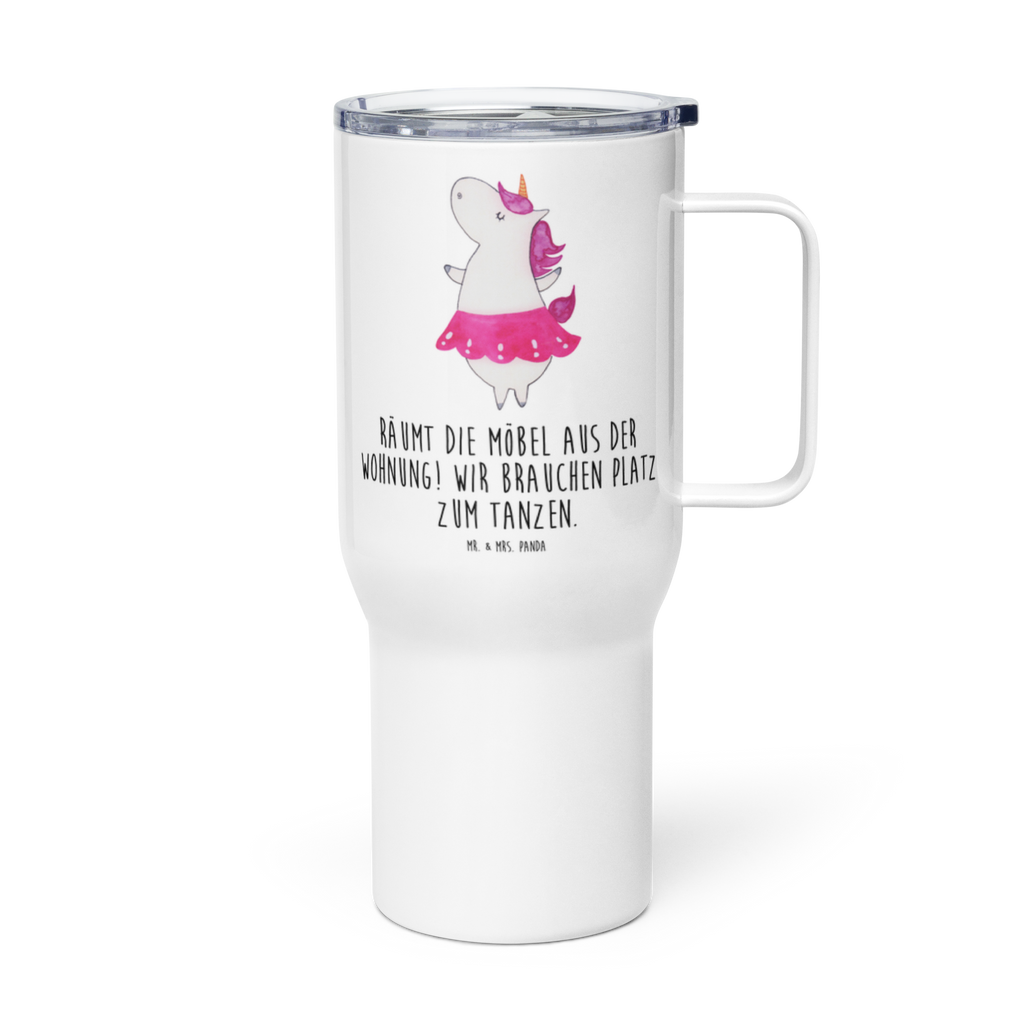 XXL Thermobecher Einhorn Ballerina Thermobecher, XL Thermobecher, Reisebecher, XL Reisetasse, Großer Thermobecher, Autobecher, Jumbo Becher, Einhorn, Einhörner, Einhorn Deko, Pegasus, Unicorn, Tanzen, Ballerina, Party, Wohnung, Spaß, Feiern, Geburtstag, Tänzerin, Lebenslust, Lebensfreude